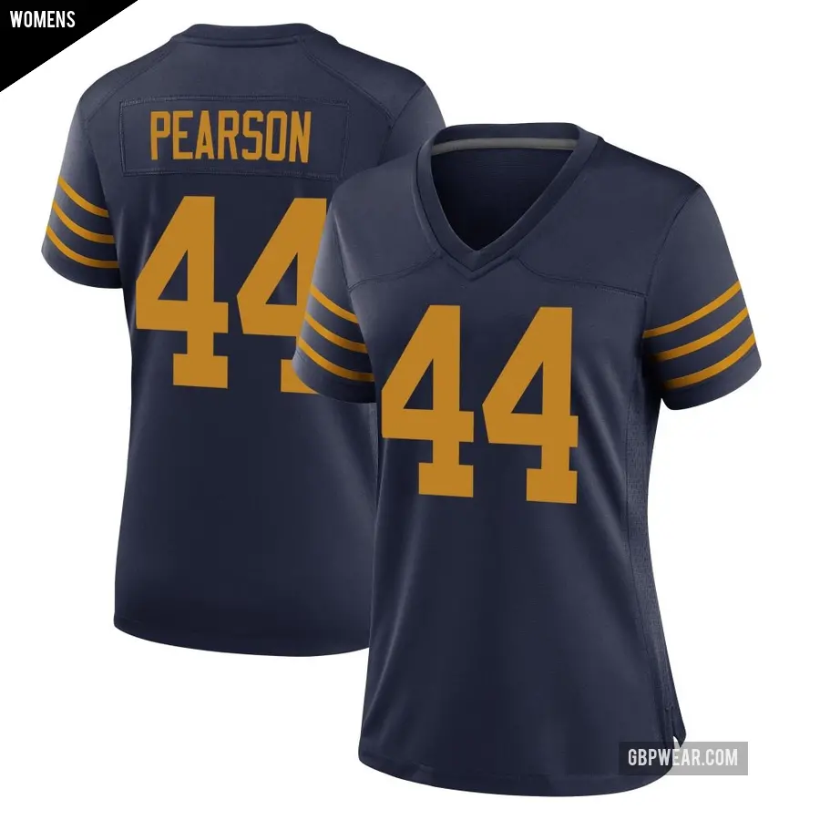 Women's Green Bay Packers ＃44 Henry Pearson Navy Game The 1923 Classic Jersey