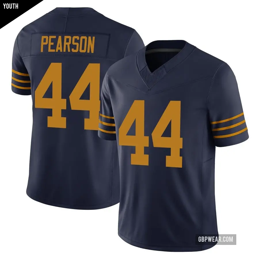 Youth Green Bay Packers ＃44 Henry Pearson Navy Limited The 1923 Classic Vapor F.U.S.E. Jersey
